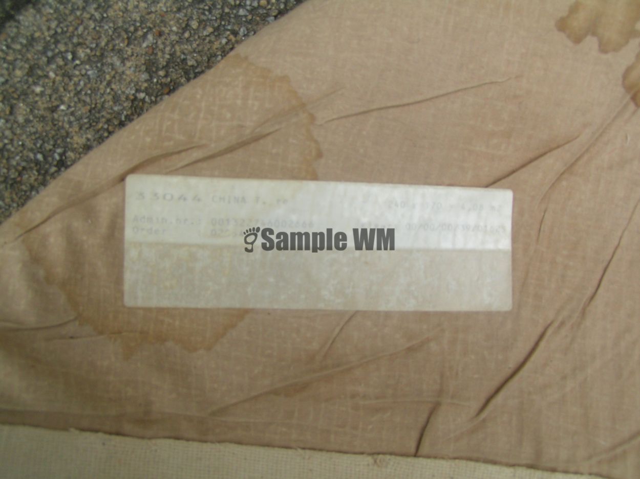 artikelnr. 1600347 Groot Chinees Tapijt CHINA:  �395,- euro
Kleur : Overige kleuren, Wit, Crme
Beschrijving
size: 3 x 2m (6 vierkante meter)

Prijs 1290 euro in 2010
Keywords: artikelnr. 1600347 Groot Chinees Tapijt CHINA: �395,- euro