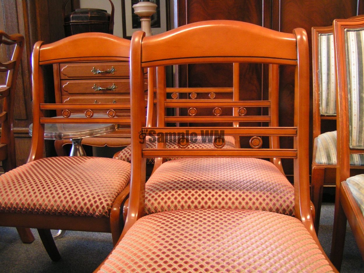 artikelnr. 1600370 Diverse setjes kwaliteits stoelen: prijs op Aanvraag
Stoelen
Kenmerken
Conditie : Zo goed als nieuw
Aantal stoelen : Vijf, Zes of meer stoelen
Kleur : Overige kleuren
Stijl : Heldense etc.
Materiaal : Stof, Overige materialen, Hout, Leer
Beschrijving
Allemaal in zeer goede staat.

Klassiek, modern en in allerlei combinaties, velours gestoffeerd.

Prijzen op aanvraag, inclusief korting.
Keywords: artikelnr. 1600370 Diverse setjes kwaliteits stoelen: prijs op Aanvraag