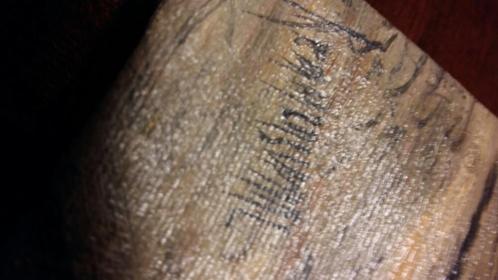 artikelnr. 1600060 Schilderij Zoutkeet Den Haag signed Remmerswaal: prijs 225 euro
Prachtig origineel olieverf schilderij, gesigneerd Remmerswaal.

Tijdperiode: Omstreeks jaar 1900

33x 28cm

In Uitstekende staat!

De handtekening is van de tussen 1880 en 1920 werkzame Haagse kunstschilder M. Remmerswaal. Hij schilderde topografische voorstellingen en landschappen. Zijn naam is alleen bekend van een aantal gesigneerde schilderijen in particuliere collecties en op de kunstmarkt.

33 x 28cm

Met originele stempel op achterkant schilderij en herkomst.
Keywords: Schilderij Zoutkeet Den Haag signed Remmerswaal