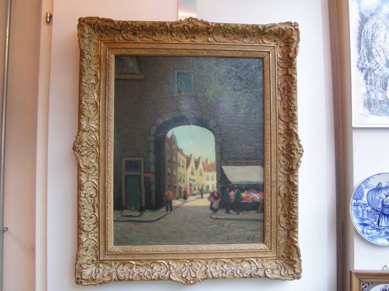 Verkocht artikelnr. 01600058 Mooi Sfeervol Klassiek Schilderij, Stadspoort
65 x 58 cm

Prachtig Klassiek Stadsgezicht, met goudkleurige lijst.

Gesigneerd C. de Bruijn Jo
Keywords: Mooi Sfeervol Klassiek Schilderij, Stadspoort