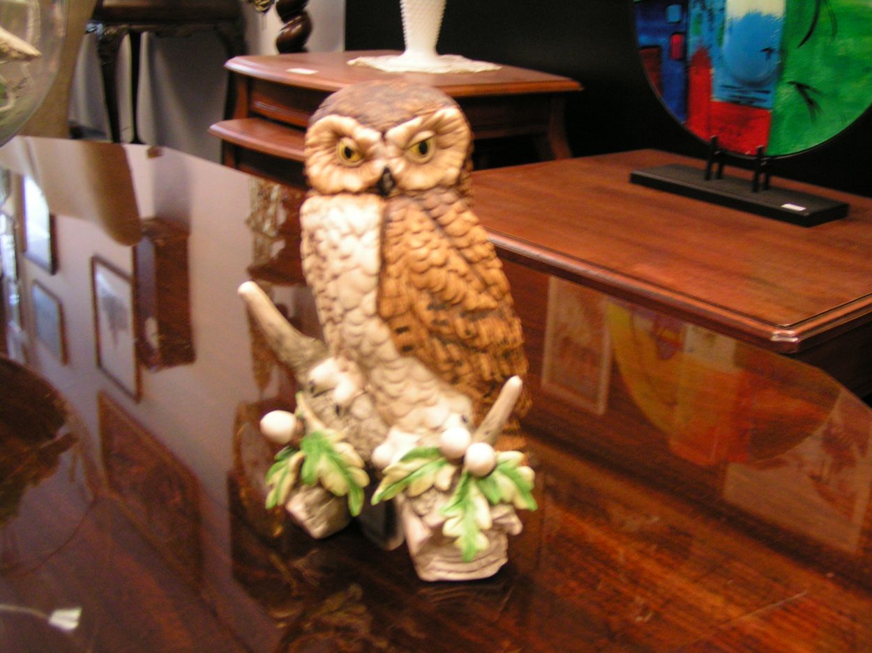 artikelnr. 00662 Uiltje Keramiek 20 cm hoog: prijs 34,50
in nieuwstaat, 20 cm hoog
Keywords: Uiltje Keramiek 20 cm hoog